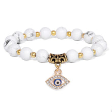 Load image into Gallery viewer, White Turquoise Angelic Energy Bracelet