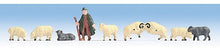 Load image into Gallery viewer, Noch 18210 HO Scale Shepherd &amp; Sheep