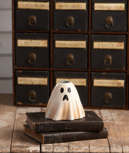 Load image into Gallery viewer, Scared Ghost Candlestick | Halloween Decor | Bethany Lowe