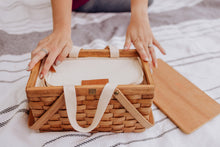 Load image into Gallery viewer, Poppy Personal Picnic Basket