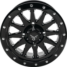 Load image into Gallery viewer, QuadBoss, QuadBoss Wagon 14x7 Wheel - 5+2 Offset, 4/110 Bolt Pattern, Milled Finish