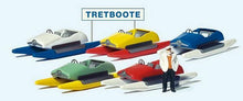 Load image into Gallery viewer, Preiser 10685 HO Scale Pedal Boat Rental w/German Sign -- 5 Boats