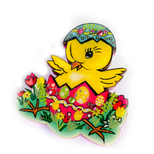 Load image into Gallery viewer, Benny the Easter Chick Brooch by Rosie Rose Parker