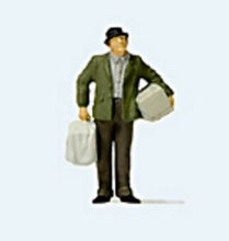 Load image into Gallery viewer, Preiser 28160 HO Scale Man Walking w/Bird Cage