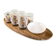 Load image into Gallery viewer, Cantinero Shot Glass Serving Set