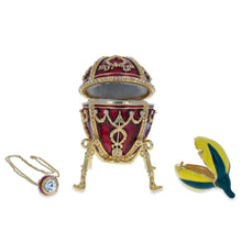 Load image into Gallery viewer, 1895 Rosebud Royal Imperial Metal Easter Egg