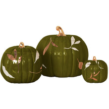 Load image into Gallery viewer, Layered Leaves Pumpkin Jars Color Sample Tiles