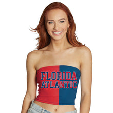Load image into Gallery viewer, Florida Atlantic Owls Two Tone Tube Top