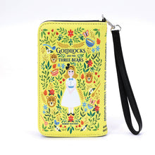 Load image into Gallery viewer, Goldilock and the Three Bears Book Wallet in vinyl
