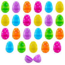 Load image into Gallery viewer, Set of 24 Polka Dot Plastic Easter Eggs
