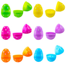 Load image into Gallery viewer, Set of 24 Polka Dot Plastic Easter Eggs