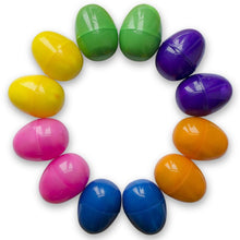 Load image into Gallery viewer, Set of 12 Plush Toy Bunnies in Plastic Eggs