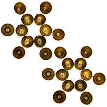 Load image into Gallery viewer, Set of 48 Plastic Eggs: 47 Metallic Gold and 1 Surprise White Egg