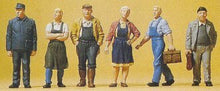 Load image into Gallery viewer, Preiser 10472 HO Scale Pedestrians -- Village Workers