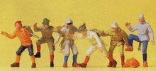 Load image into Gallery viewer, Preiser 14082 HO Scale Recreation &amp; Sports -- Mountain Climbers pkg(6)