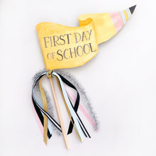 Load image into Gallery viewer, First Day of School Party Pennant