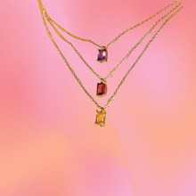 Load image into Gallery viewer, Birthstone Titanium Necklace
