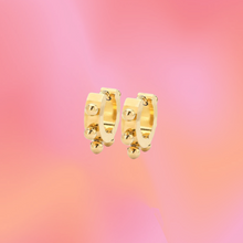 Load image into Gallery viewer, Bobble Titanium Hoop Earrings