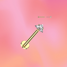 Load image into Gallery viewer, Flat Back Triangle Sparkle