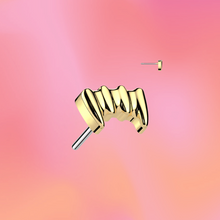 Load image into Gallery viewer, Teeth Flat Back Stud