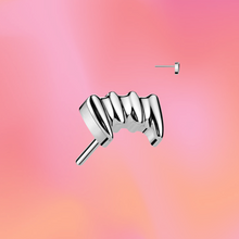 Load image into Gallery viewer, Teeth Flat Back Stud