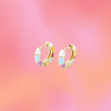 Load image into Gallery viewer, Summer Rainbow Hoops