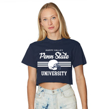 Load image into Gallery viewer, Penn State Football Navy Tee