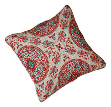 Load image into Gallery viewer, Tache Bohemian Desert Medallion Boteh Paisley Taupe Throw Pillow Covers / Euro Sham (TJ3502)