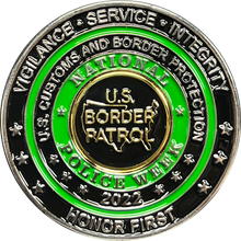 Load image into Gallery viewer, EL9-001A CBP Border Patrol Agent Commemorative America's Front Line Official Police Week 2022 release BPA