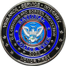 Load image into Gallery viewer, EL9-001B CBP officer Field Ops Commemorative America's Front Line Official Police Week 2022 release Field Operations CBPO