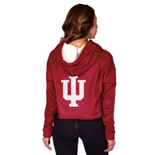 Load image into Gallery viewer, Indiana Hoosiers Crimson Varsity Furry Hoodie