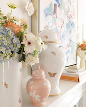 Load image into Gallery viewer, Gilded Butterflies Column Vase
