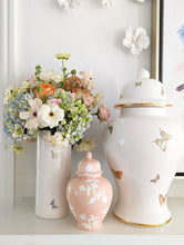 Load image into Gallery viewer, Gilded Butterflies Column Vase