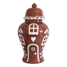 Load image into Gallery viewer, Gingerbread House Ginger Jars