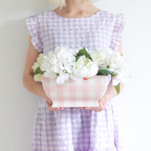 Load image into Gallery viewer, Gingham Planter