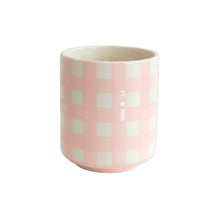 Load image into Gallery viewer, Gingham Vase