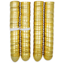 Load image into Gallery viewer, Set of 48 Plastic Eggs: 47 Metallic Gold and 1 Surprise White Egg