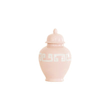 Load image into Gallery viewer, Blush Greek Key Ginger Jars