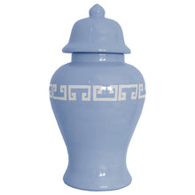 Load image into Gallery viewer, French Blue Greek Key Ginger Jars