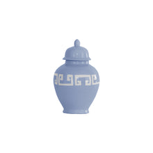 Load image into Gallery viewer, French Blue Greek Key Ginger Jars