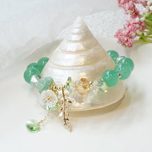 Load image into Gallery viewer, Green Jade Bloom Of Luck &amp; Wealth Bracelet