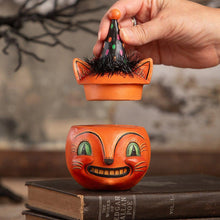 Load image into Gallery viewer, Green Eyed Copper Cat by Johanna Parker for Bethany Lowe Designs