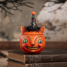 Load image into Gallery viewer, Green Eyed Copper Cat by Johanna Parker for Bethany Lowe Designs