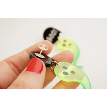 Load image into Gallery viewer, Green Ghost Earrings by Laliblue