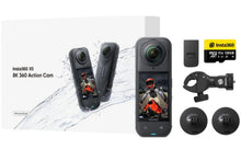 Load image into Gallery viewer, Insta360 X5 Motorcycle Bundle – 8K 360° Camera Kit for Riders