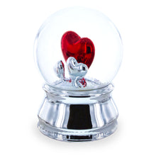 Load image into Gallery viewer, Romantic Red Heart in Love Glass Musical Water Snow Globe