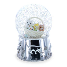 Load image into Gallery viewer, Kittens in a Basket Glass Water Snow Globe