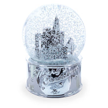 Load image into Gallery viewer, San Francisco Landmarks with Silver Base Glass Water Snow Globe