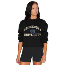 Load image into Gallery viewer, Georgetown Black Crewneck