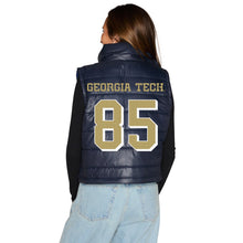 Load image into Gallery viewer, Georgia Tech Puffer Vest
